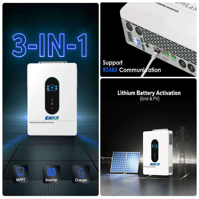 EASUN 파워 12kW 분할 위상 인버터, 48V/1 - Grid Tie Inverter Limiter 2000W 리뷰 및 가격