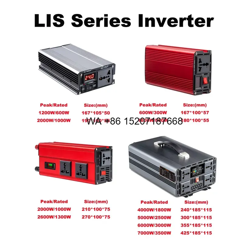 LiHELi 5000W 순수 사인파 전력 인버터, DC - Pure Sine Wave Inverter 5000W 48V 220V 리뷰 및 가격